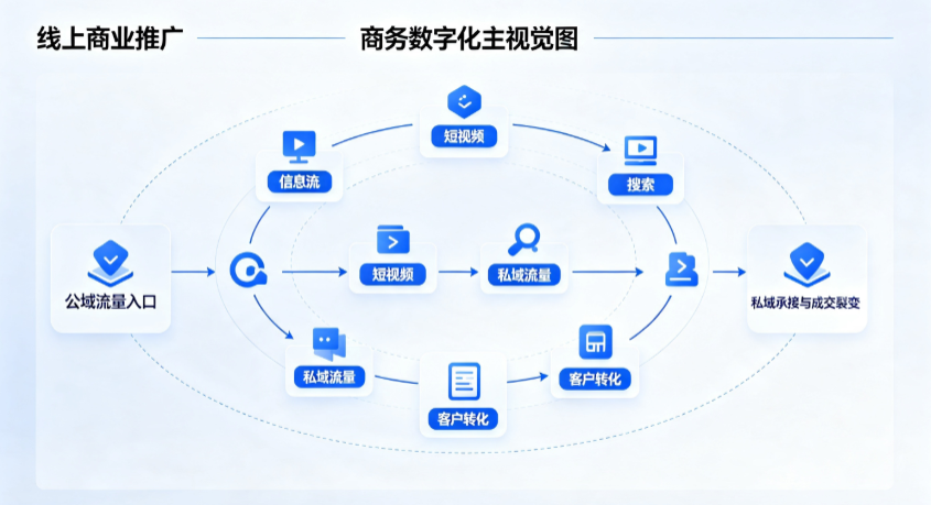 和布克赛尔蒙古自治县线上商业推广怎么做？全域流量闭环搭建与低成本转化实战指南